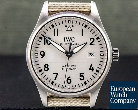 fake iwc mark xvii|iwc mark xviii white dial.